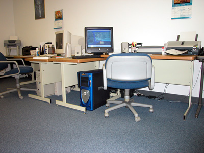 A workstation from our Long Island, NY offices