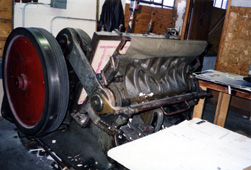 Printing press, a potential worker hazard