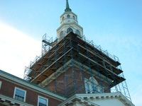 Scaffolding, a potential site of a work-related injury